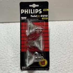 406009 PHILIPS Bright Flood Light Bulb Pak