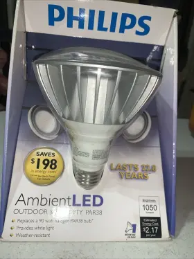 41029 PHILIPS Security Ambient Led Flood Light Lum