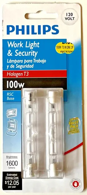 415604 PHILIPS Rsc Base Light Security Bulbs