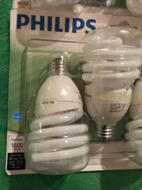 417093 PHILIPS Mini Twister Equ Energy Saver Light Bulbs #2