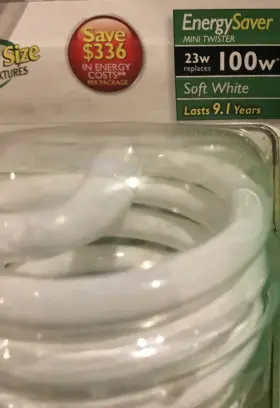 417093 PHILIPS Mini Twister Equ Energy Saver Light Bulbs #3