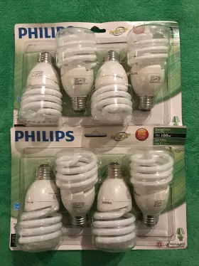 417093 PHILIPS Mini Twister Equ Energy Saver Light Bulbs