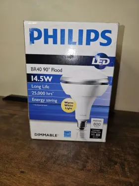 423756 PHILIPS Led Flood Light Bulb Dimmable