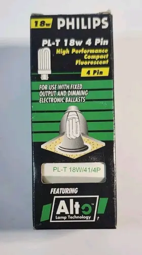 458315 PHILIPS Pl Fluorescent Light Bulbs Cfl