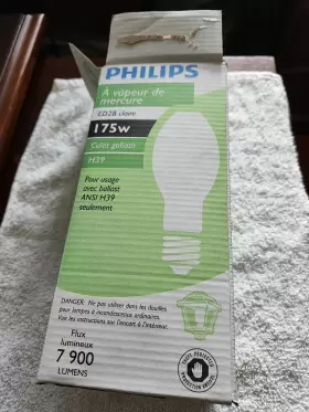 460816 PHILIPS Mogul Base Mercury Vapor Light Bulb #2