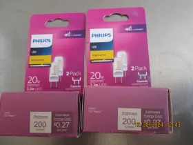 479212 PHILIPS Pin Base Led Light Bulb Pack