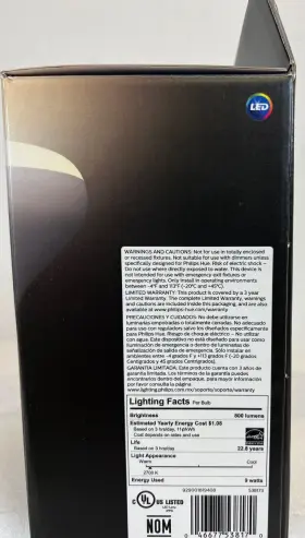 538173 PHILIPS Hue Bluetooth Smart Led Bulb #3