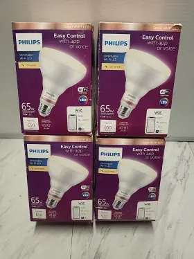 555490 PHILIPS Led Dimmable Smart Wireless Light Bulbs