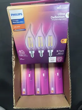 566661 PHILIPS Wg Led Bulb Glow Dimmable Lamps