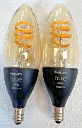 577080 PHILIPS Hue Ambiance Filament Led Smart Candle Bulb #2