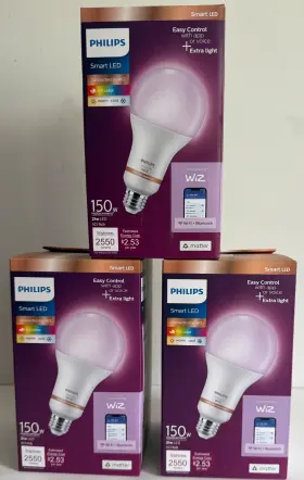 578716 PHILIPS Smart Light Bulb Wi Fi Changing Wiz