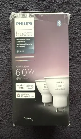 584680 PHILIPS Hue Smart Led Bulb Ambiance Changing