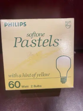 60A-STP-PK PHILIPS Light Bulbs Softone Pastels Hint