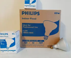 65BR-FL PHILIPS Refector Flood Base Bulb