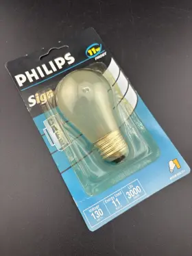 814274 PHILIPS Sign Light Bulb Frost