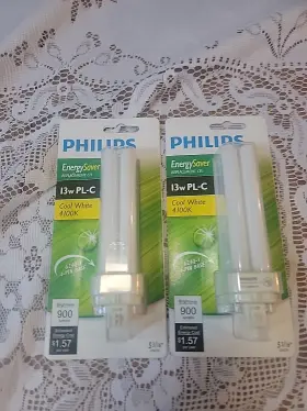 827035 PHILIPS Energy Saver Cfl Pl Pin Bulb