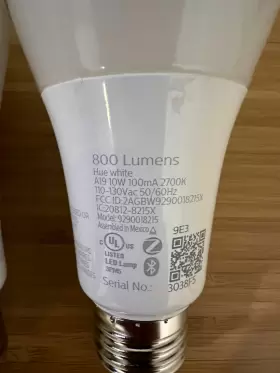 9290018215 PHILIPS Hue Smart Led Light Bulbs Bluetooth #3