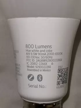 9290022266A PHILIPS Hue Linen Smart Led Light Bulb Pack #2