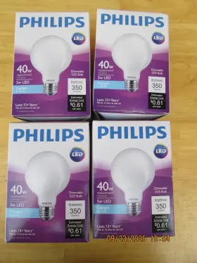 A60FR PHILIPS Frosted Led Light Bulb