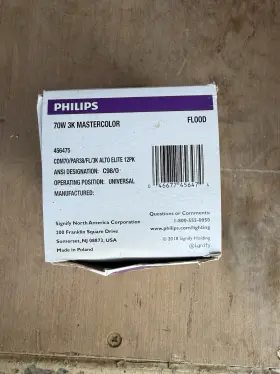 CDM70-PAR38-SP-3K PHILIPS Mastercolor Halide Cdm Spot Bulb Uv