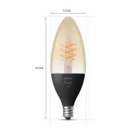 046677577056 PHILIPS HUE Ambiance Filament Candle Bulb Light #2