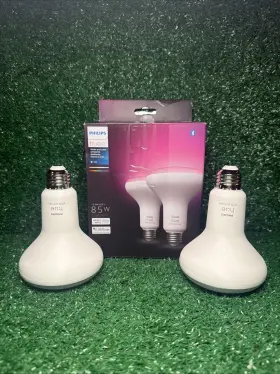 2-PA PHILIPS HUE Smart Led Changing Light Bulb Bluetooth