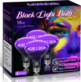 761325378471 PIZHLO Led Light Blacklight Bulb