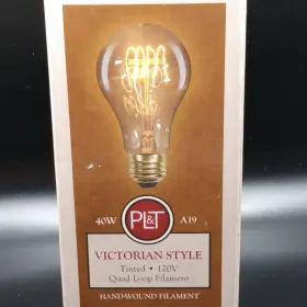 40029 PL T Victorian Wound Tinted Light Bulb #2
