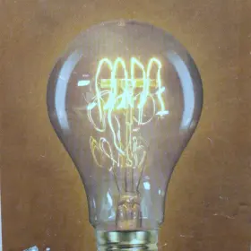 40029 PL T Victorian Wound Tinted Light Bulb