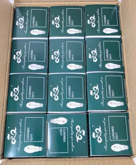 Plusrite Lu50/med Lot Of 12 Ed17 50w High Pressure Sodium Light Bulb Lamp