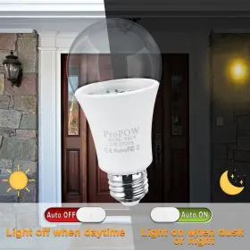 LS-A19-3W PROPOW Dusk Dawn Light Bulbs Led #2