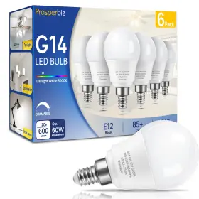 120VNG1403DW6E12 PROSPERBIZ Dimmable Led Light Bulbs Ceiling