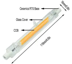 754876419106 QIXIVCOM Led Bulbs Cob Light Double Ended Bul #2