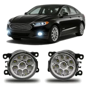 QS001 QOBSOS Fog Light Bulb Ford Fusion Lens Bumper