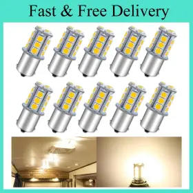 313027416472 QOOPE Led Bulbs Pack Rv Motorhome Travel Trailer