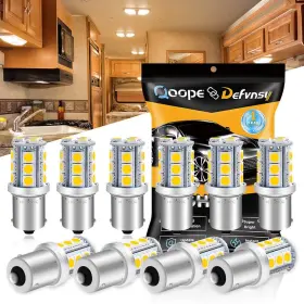 1156 QOOPE Bright Led Bulbs Rv Marine Trailer