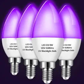 MNA-QUALIREY-26 QUALIREY Led Light Bulb Base Blacklight Glow