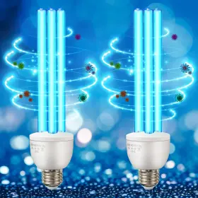 MNA-QUALIREY-2705 QUALIREY Pack Uv Germicidal Light Bulb Uvc