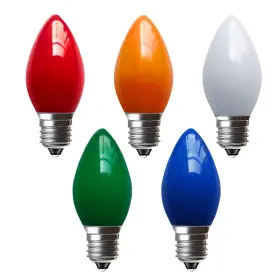 712111820348 QZFGYAN Pack Led Christmas Bulbs Multicolour