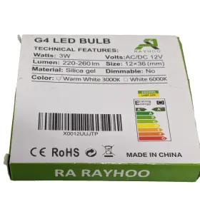 713425194253 RAYHOO Led Bulbs Pin Base Light Ac #2