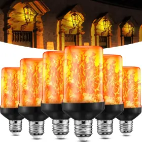 TOU-RETISEE-2889 RETISEE Dusk Dawn Led Flame Light Bulbs