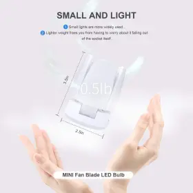 664248619365 RIEYUE Pack Led Light Bulb Mini Garage #3