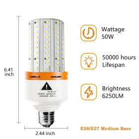 771077305205 RIUVAO Led Light Bulb Bright Med #2