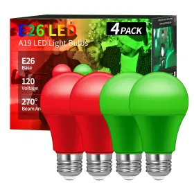 B0C6YCV57Q ROCHE JAUNE Led Christmas Light Bulbs