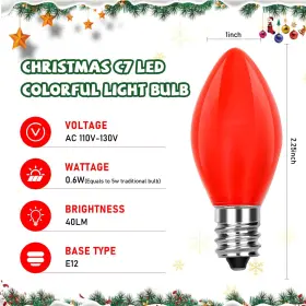 009075858855 ROMASATY Pack Led Christmas Bulbs #2