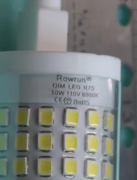 HS116-R7S-10W-CW ROWRUN Halogen Bulb