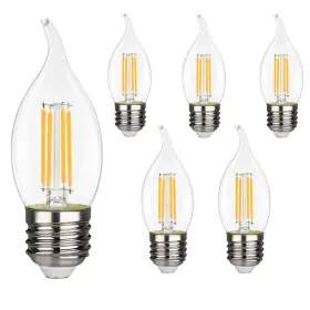 448065917023 RUIAOTD Flame Led Chandelier Light Bulbs