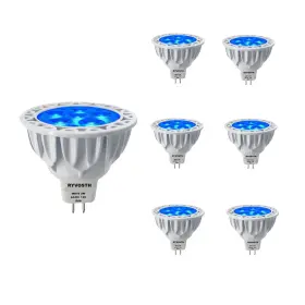 MR16GU5.3-BLUE-6P RYVOSTH Led Bulbs Halogen Volt
