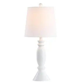 B07WTRR4JH SAFAVIEH Kian Farmhouse Table Lamp Led Bulb