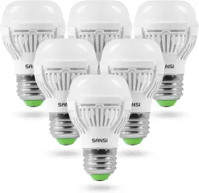 01-02-001-019506 SANSI Led Light Bulbs Pack